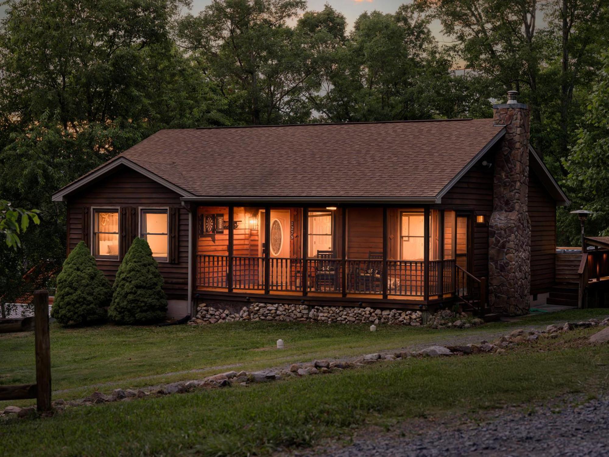 Shenandoah Dog Friendly Cabin With River Access, Hot Tub, Fire Pit, Bbq, Outdoor Dining Εξωτερικό φωτογραφία