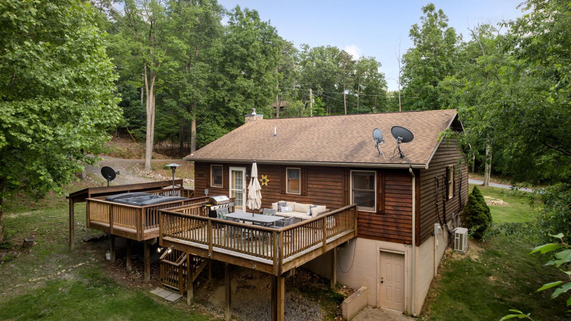 Shenandoah Dog Friendly Cabin With River Access, Hot Tub, Fire Pit, Bbq, Outdoor Dining Εξωτερικό φωτογραφία