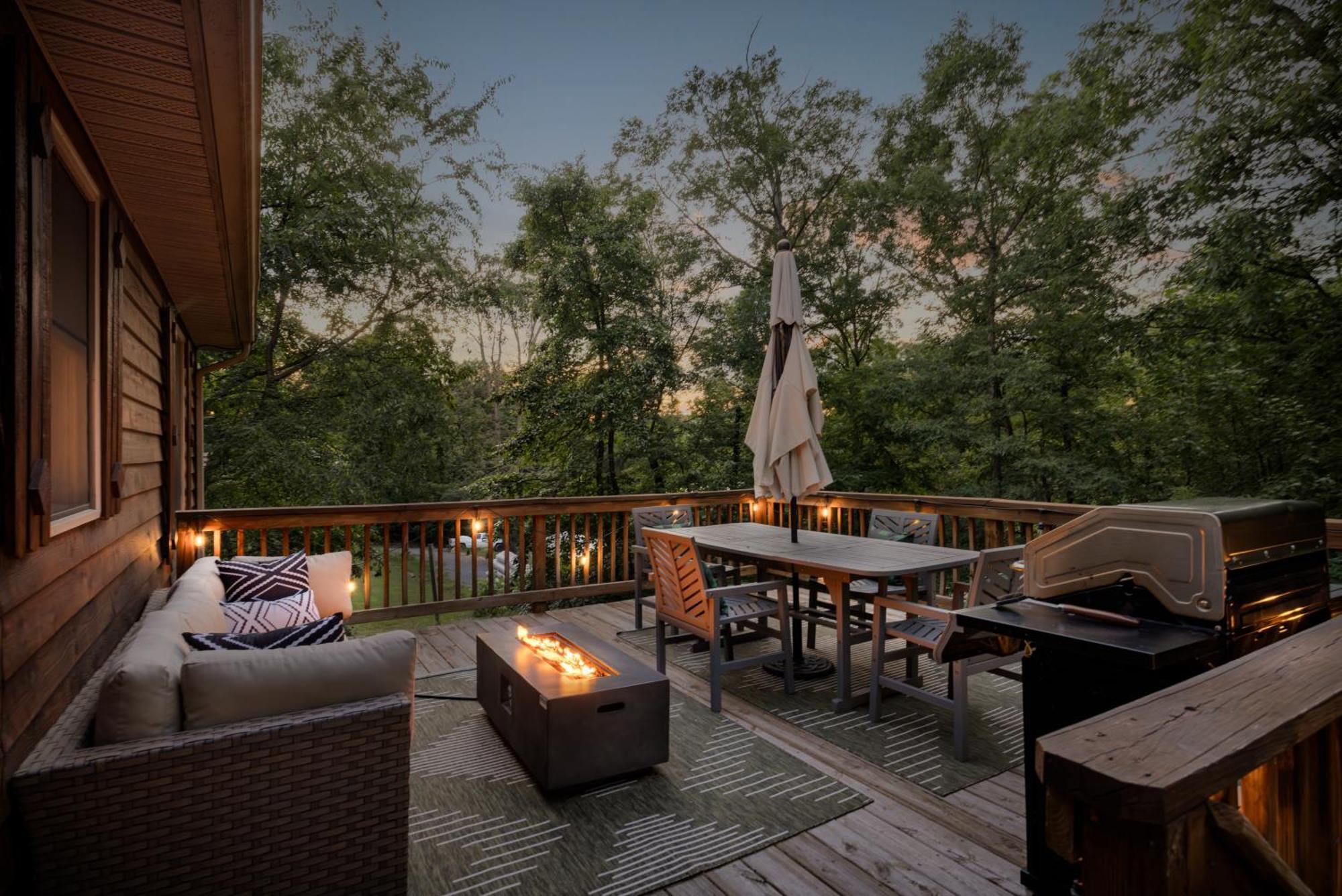 Shenandoah Dog Friendly Cabin With River Access, Hot Tub, Fire Pit, Bbq, Outdoor Dining Εξωτερικό φωτογραφία